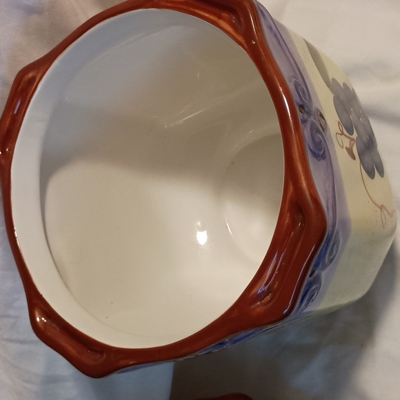 Medici Tabletops Unlimited Canister fruit pattern with the rubber seal lid - Picture 4 of 12